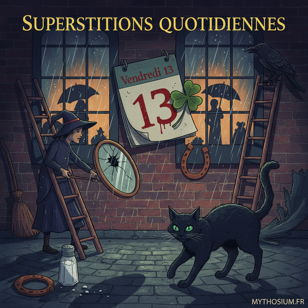 vendredi 13 et superstitions quotidiennes