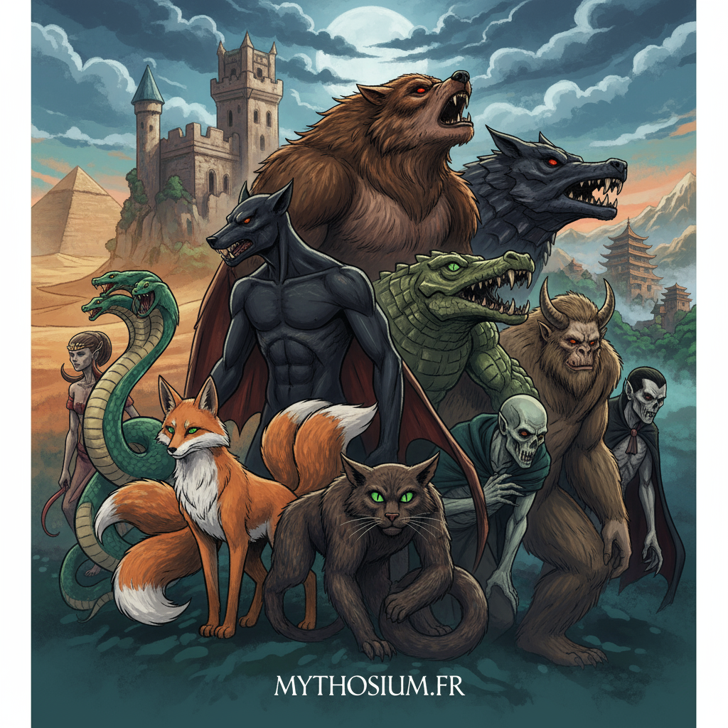 Loup garou en Asie et eu europe