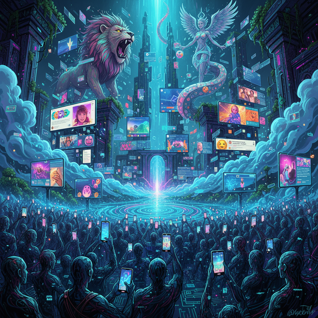 Les réseaux sociaux et les mythes